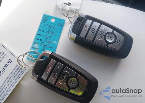 2020 Ford Edge Titanium from USA, damaged, VIN 2FMPK4K94LBB41745